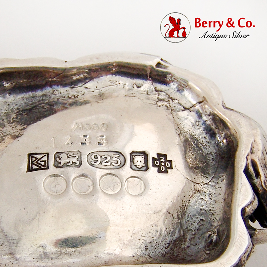 Double Sterling Rose Box Sterling Silver 2000 by Robert Glover