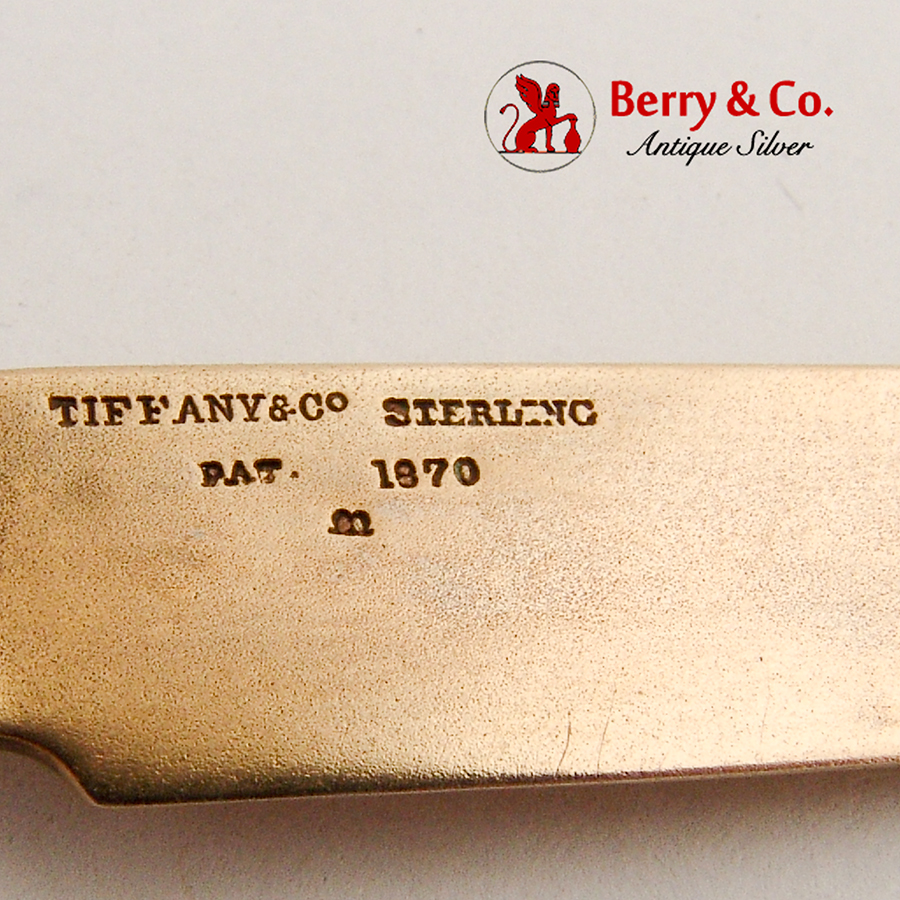 Antique Tiffany and Co Italian Set of 12 Dessert Knives Sterling Silver 1870