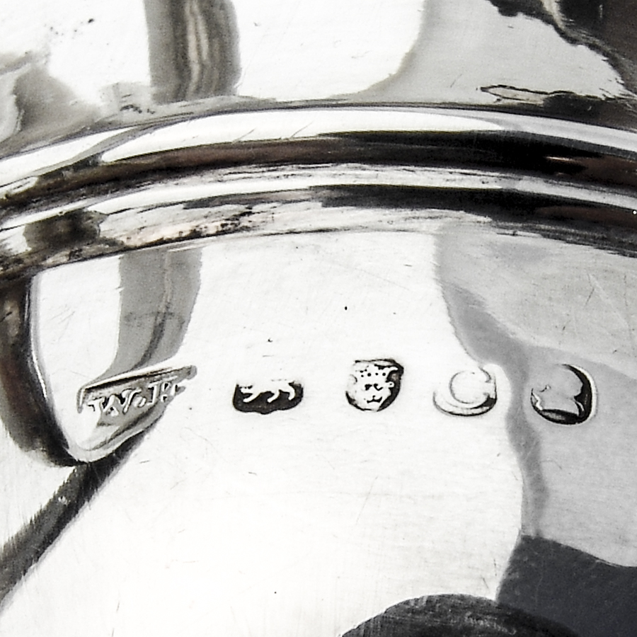 Georgian Creamer Gravy Boat Gadroon Rim William Eaton Sterling 1818