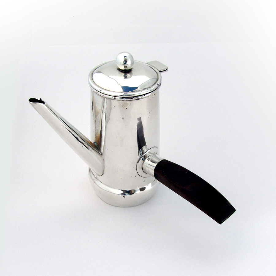 William Spratling Demitasse Coffee Pot Sterling Silver Rosewood 1940