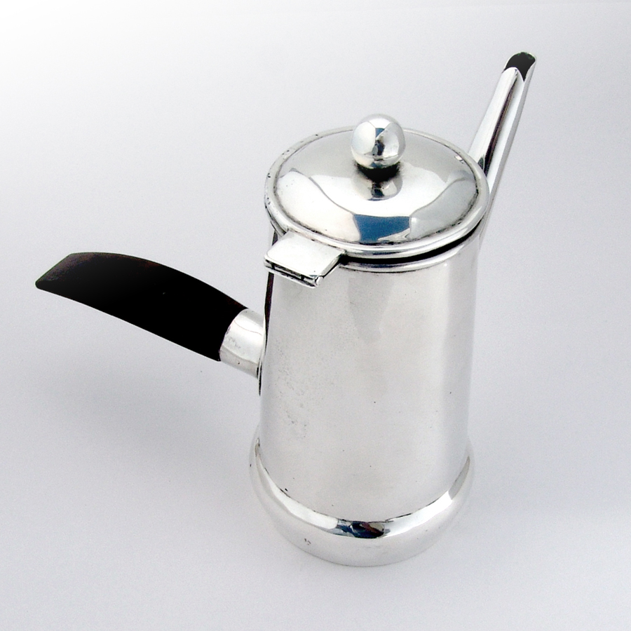 William Spratling Demitasse Coffee Pot Sterling Silver Rosewood 1940