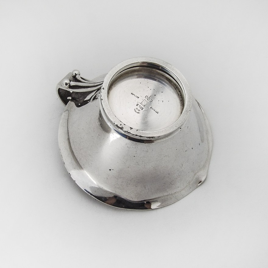 Georg Jensen Pyramid Creamer Sterling Silver 1930s Old Mark