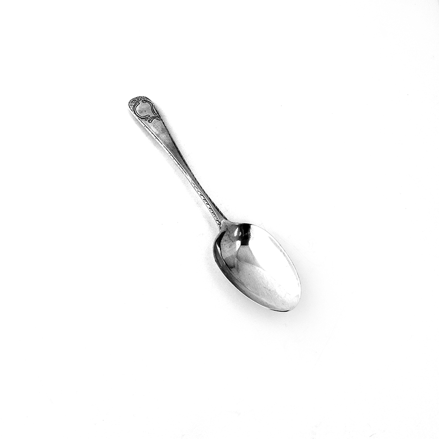 Irish Silver Feather Edge Pap Spoon John Bolland 1775 Dublin
