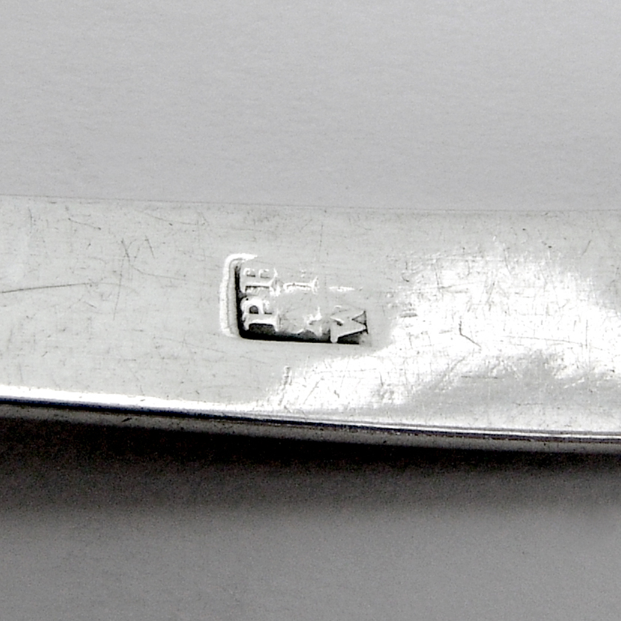 English Engraved Sugar Tongs Bateman Sterling Silver 1801