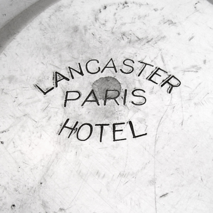 Candleholder Triple Serving Dish Silverplate Lancaster Hotel Paris 1930