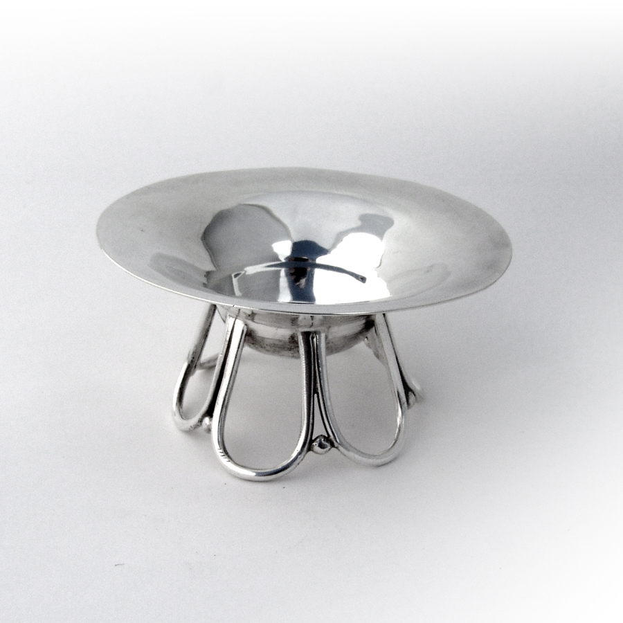 Handmade Small Serving Bowl William Spratling Sterling Silver Mexico