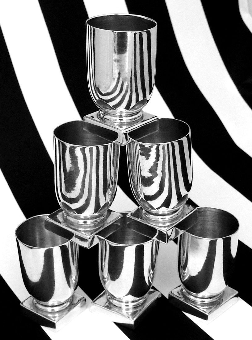 William Spratling Shots 6 Sterling Silver 1945