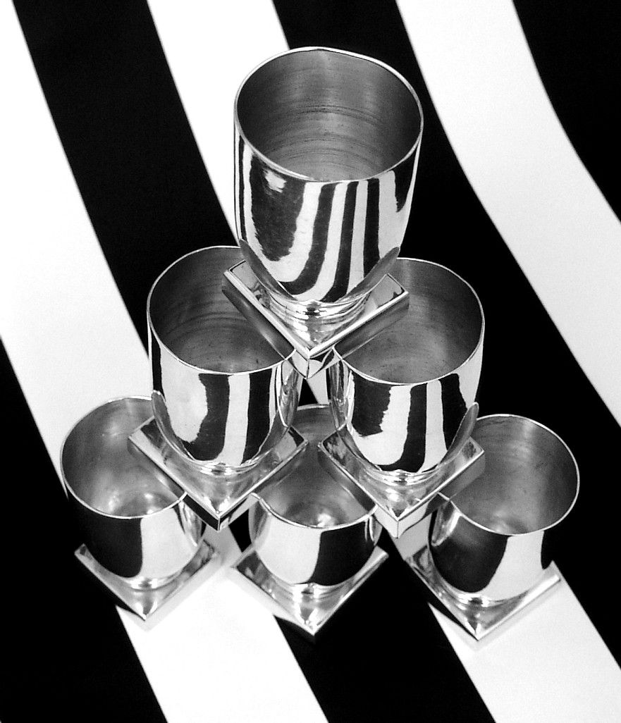William Spratling Shots 6 Sterling Silver 1945
