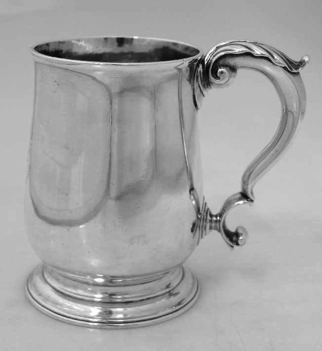 Thomas Hammersley Mug American Colonial Silver 1760