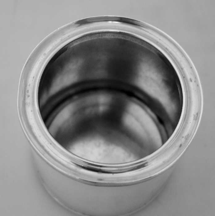 English Sterling Toffee Can William Comyns 1908