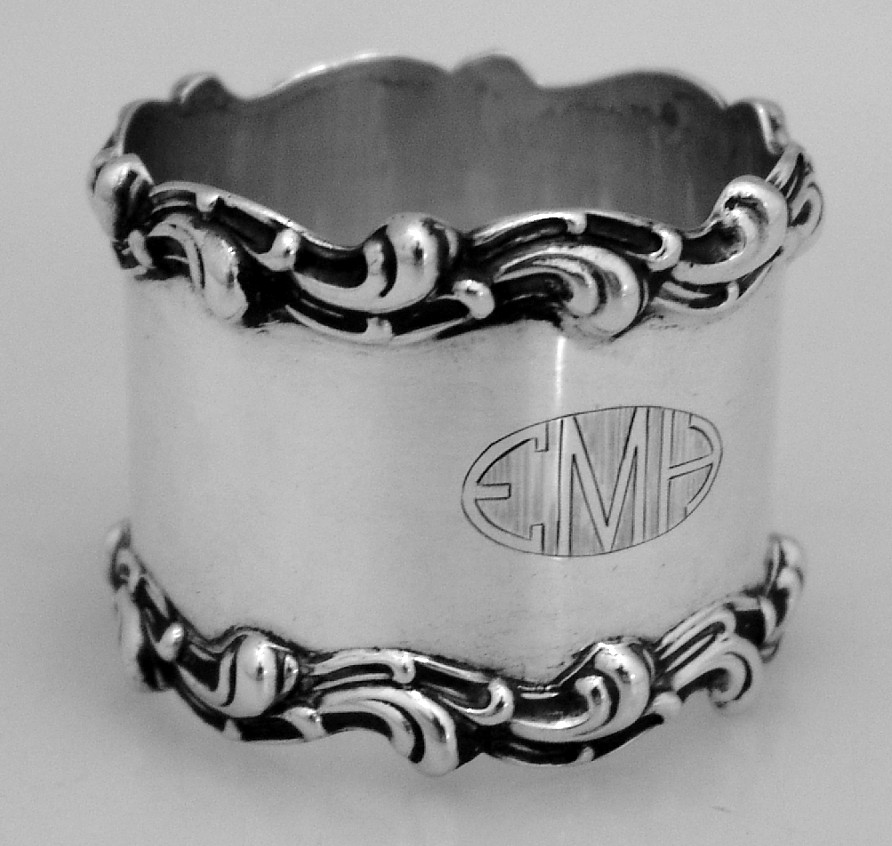 Sterling Silver Napkin Ring Towle 1900