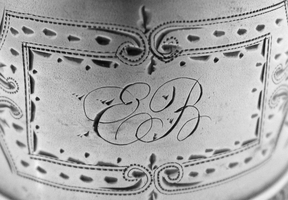 American Coin Silver Napkin Ring 1880