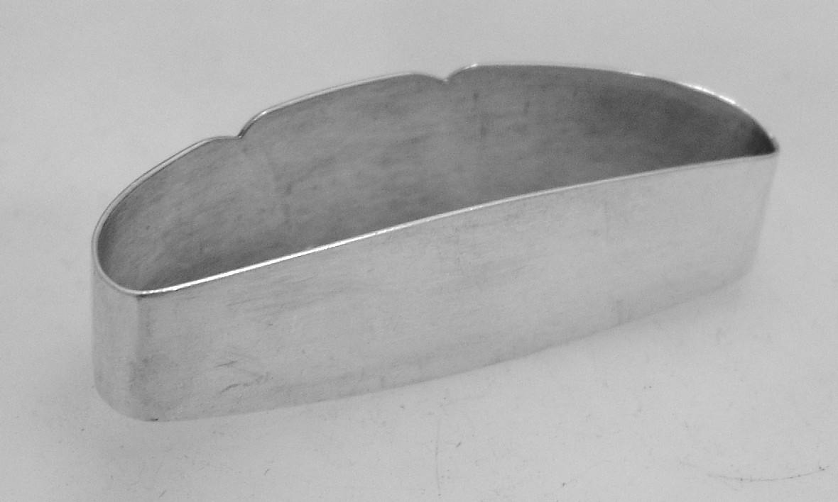 Arts and Crafts Napkin Ring Randahl 1930 Sterling Silver