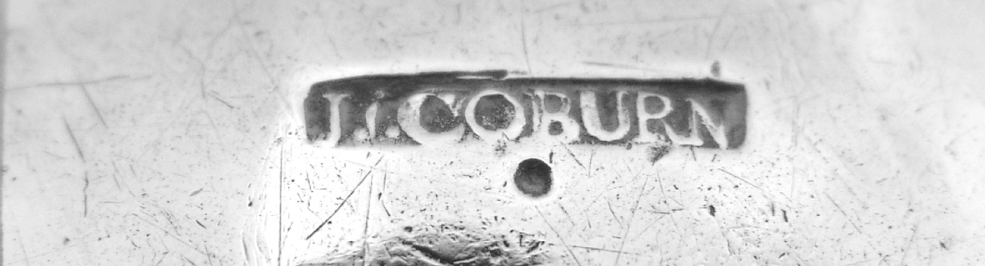 American Colonial Cann John Coburn Boston Coin Silver 1760