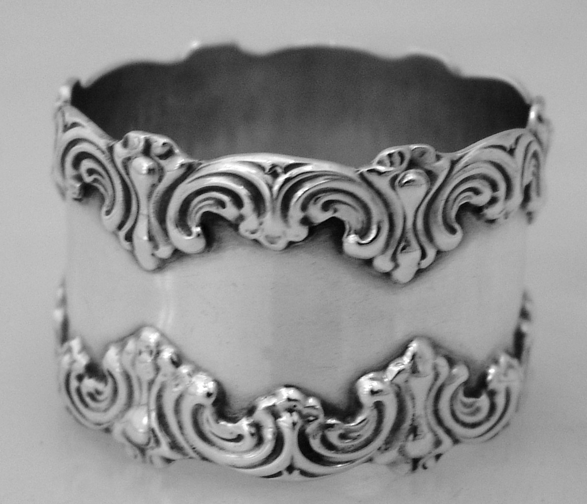 American Sterling Silver Napkin Ring 1900
