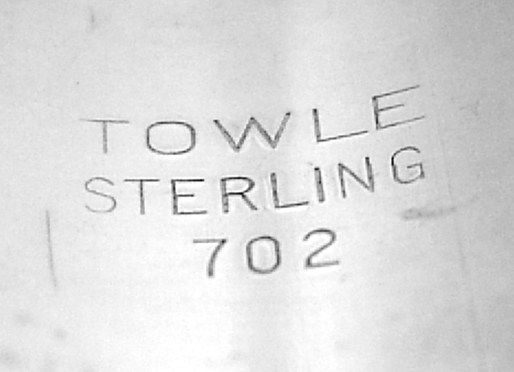 American Sterling Silver Napkin Ring by Towle 1940