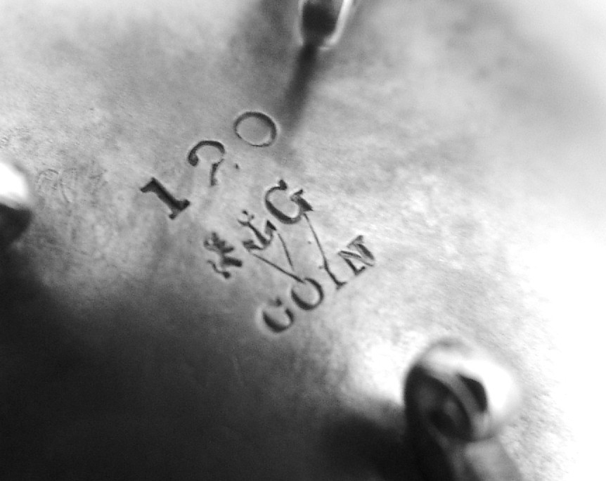 Cauldron Footed Salts Gorham 1860 Coin Silver Pair