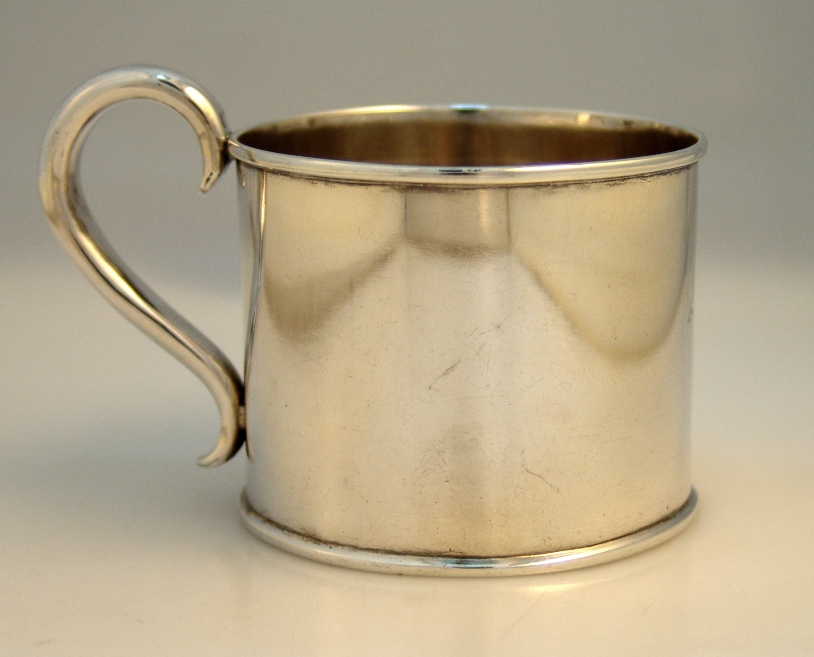 American Coin Silver Cup C. Bard and Son 1852
