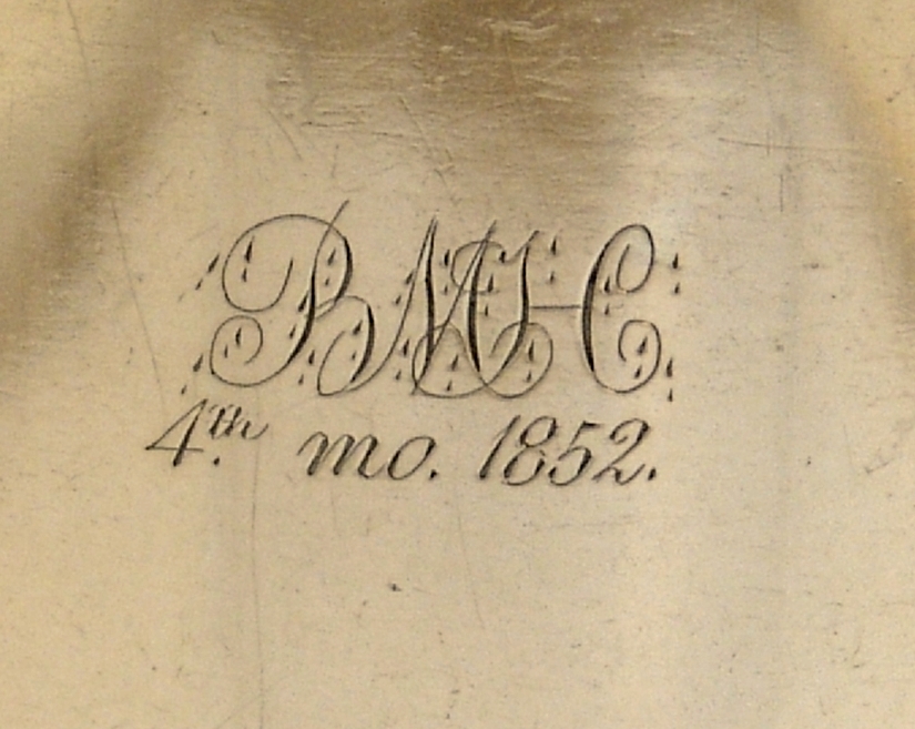 American Coin Silver Cup C. Bard and Son 1852