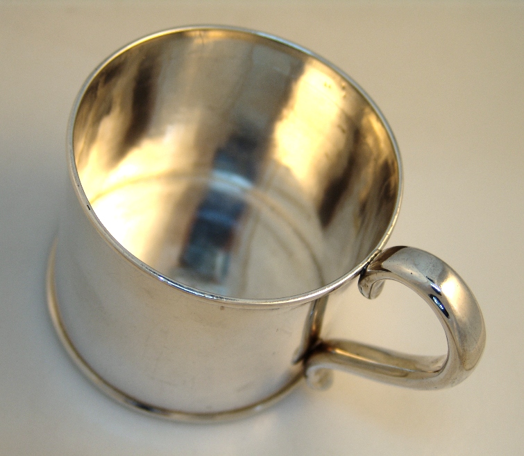 American Coin Silver Cup C. Bard and Son 1852