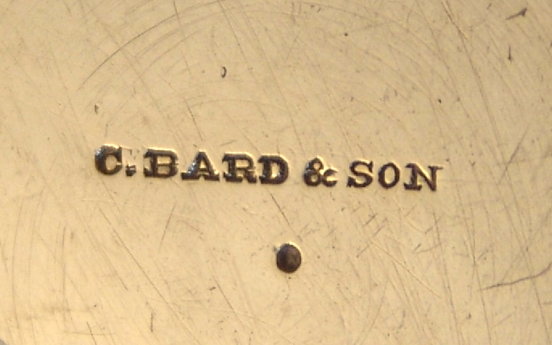 American Coin Silver Cup C. Bard and Son 1852