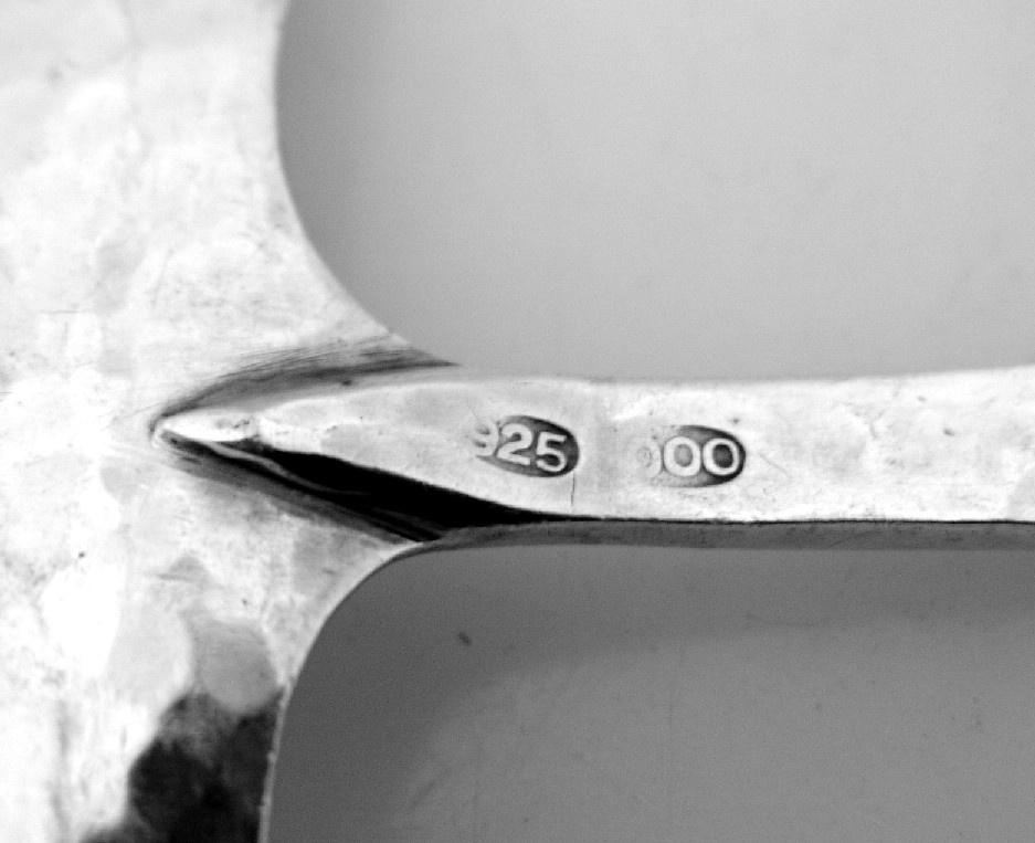 Arts and Crafts Sardine Serving Fork Galt Bros Sterling Silver 1910