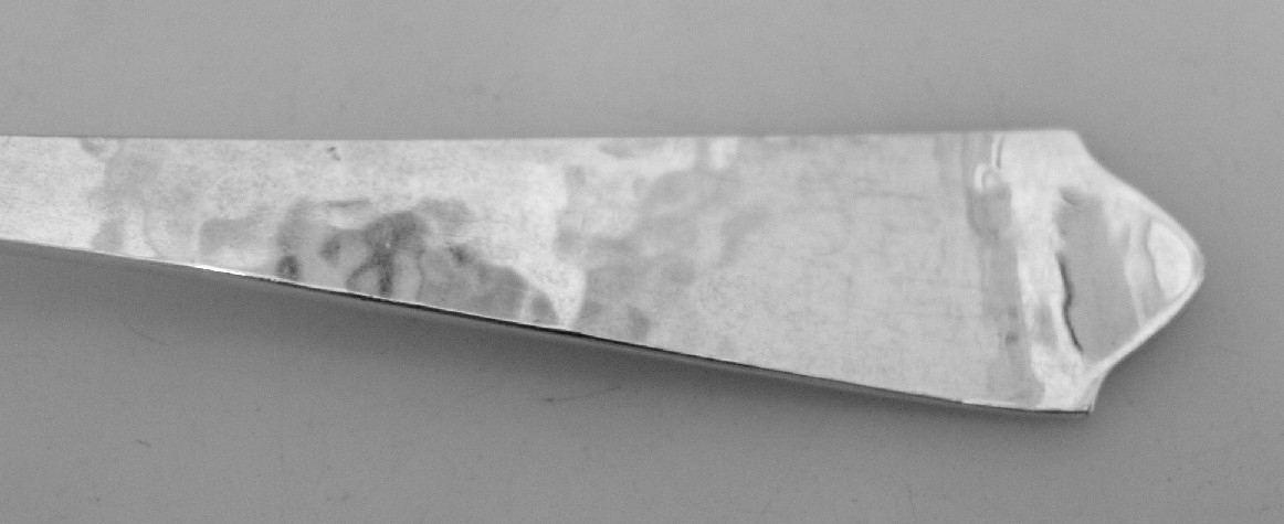 Arts and Crafts Serving Fork Chicago Art Silver Shop 1925