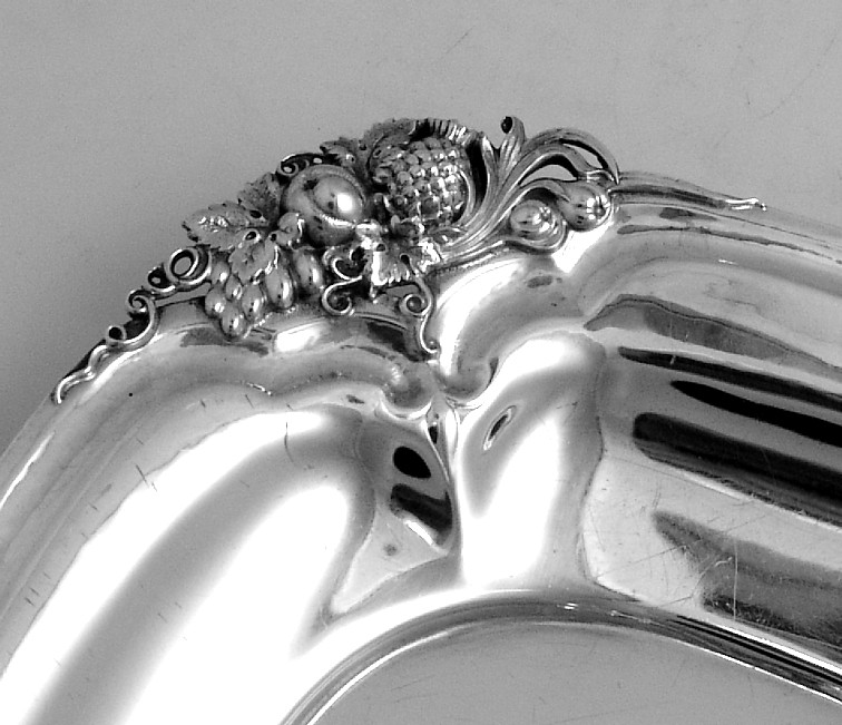 American Arts and Crafts Inspired Handwrought Sterling Silver Tray Watson 1930 