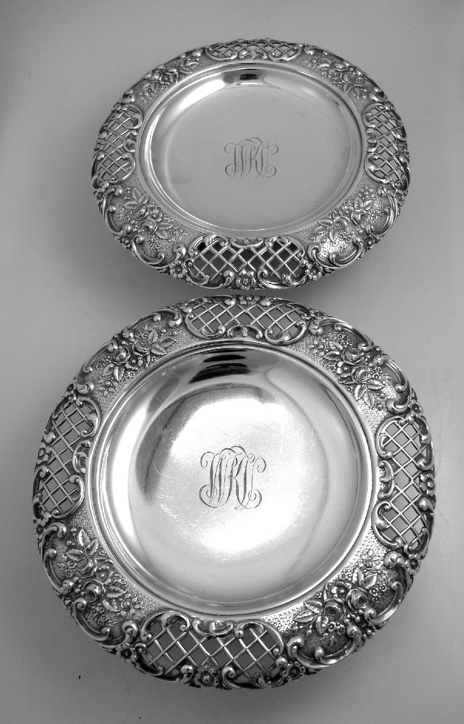 Tiffany and Co. Silverplated Serving Dishes New York 1885  
