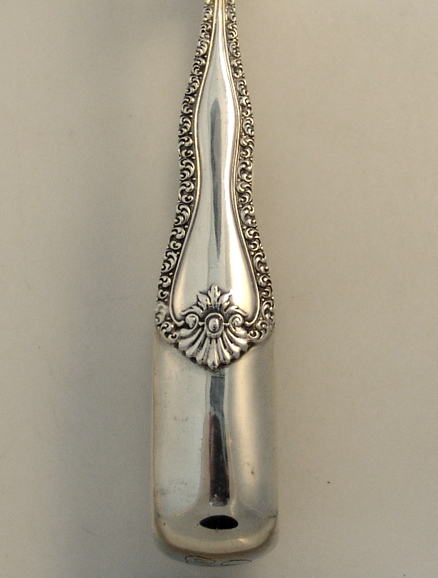 Sterling Silver Sandwich Tongs With Openwork Decorative Embellishment 1890