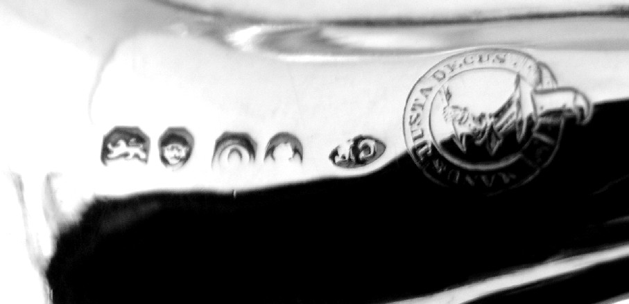 Shell Open Salts Charles Thomas Fox 1829 Pair London Sterling Silver.