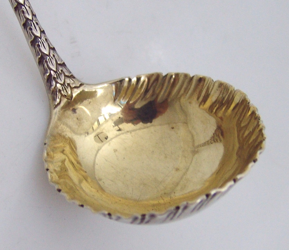 Onslow Sterling Silver Gravy Ladle London 1762