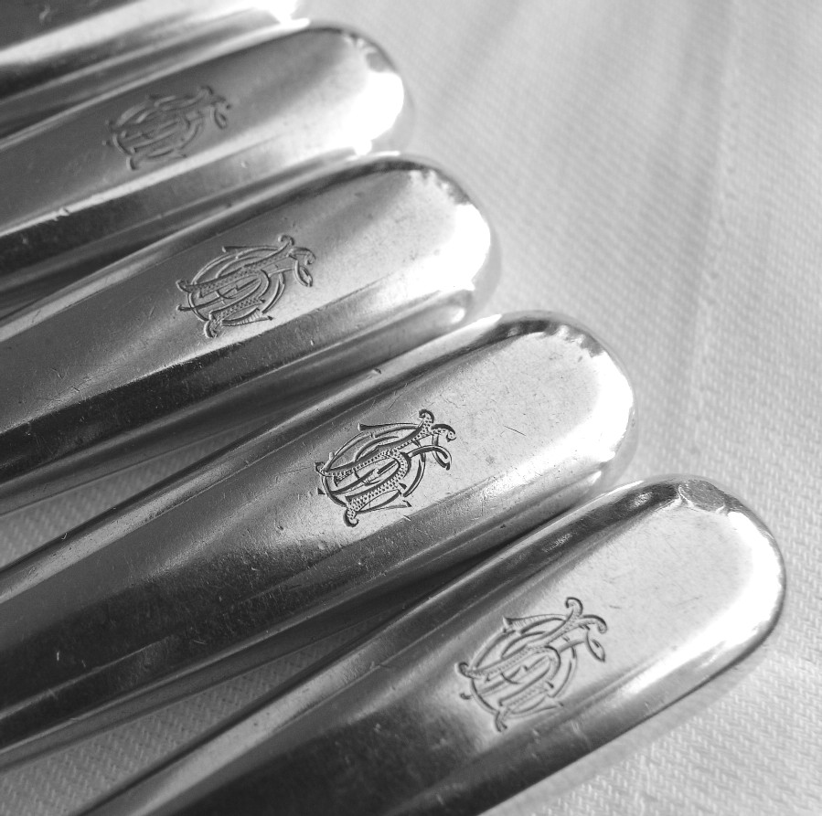 Imperial Russian Dessert Kinves 9 Russian 84 Standard All Silver 