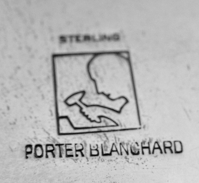 Porter Blanchard Arts And Crafts Sauce Boat Sterling Silver 