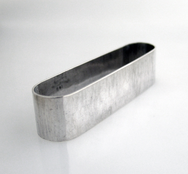 Arts and Crafts Rectangular Napkin Ring Randahl Sterling Silver 1930