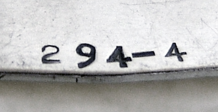 Alphabet Napkin Ring International Sterling Silver 1930