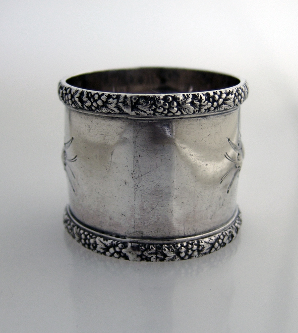 Wood And Hughes Sterling Silver Napkin Ring 1880
