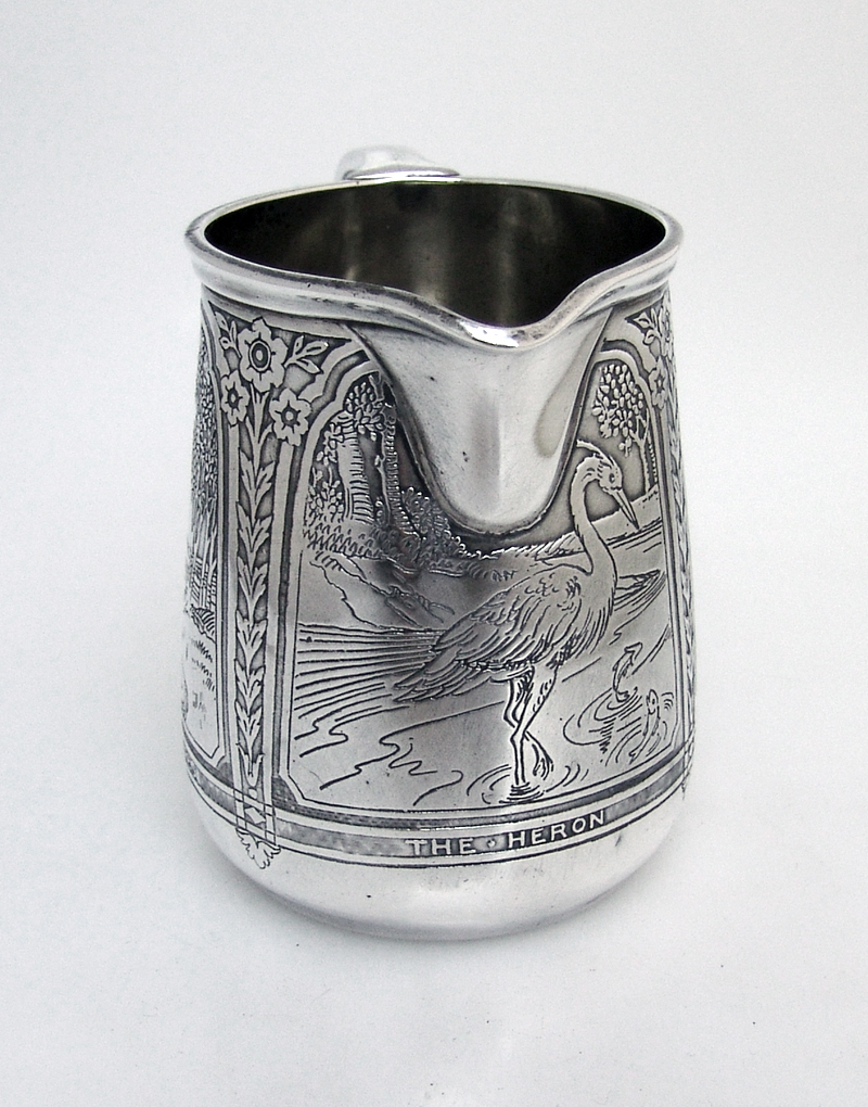 Aesops Fables Creamer Blackinton Sterling Silver 1900 No Monograms