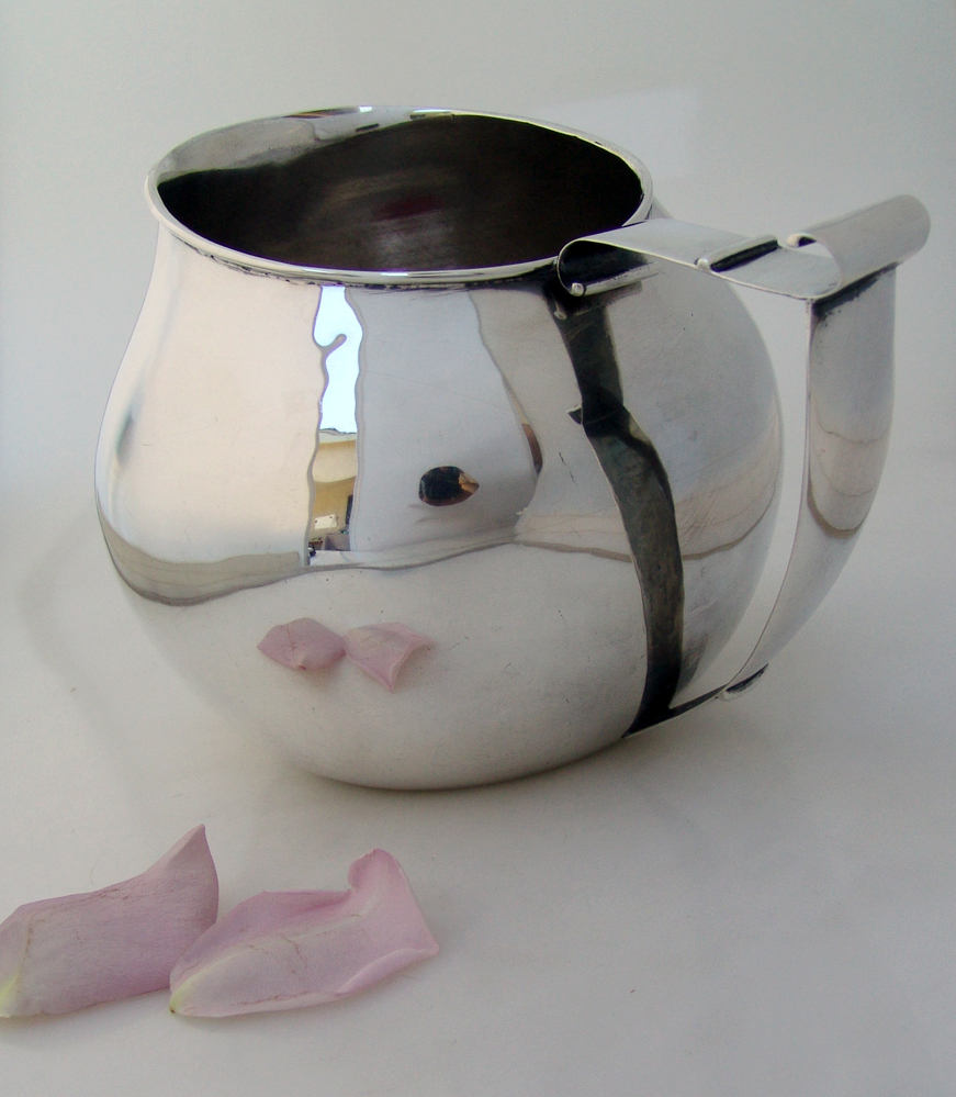 Art Moderne Pitcher Mexican Sterling Silver 1960 