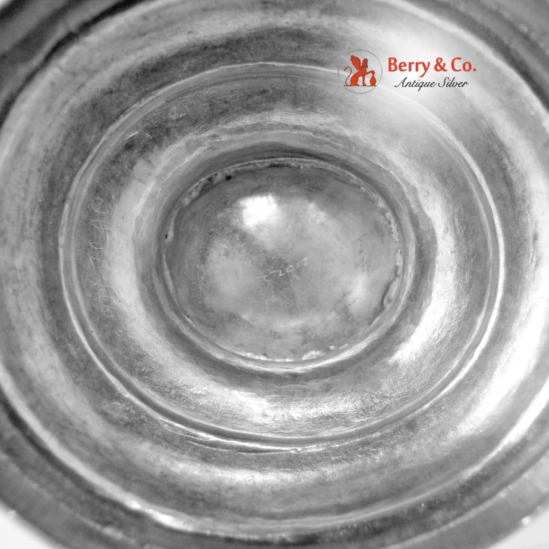 Ferderal Eagle Spout Teapot Coin Silver New York 1830 No Monogram