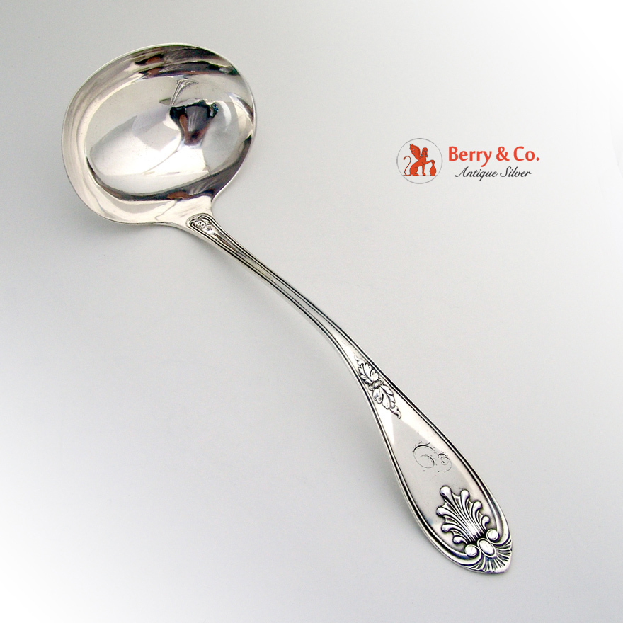 Eugenie Early San Francisco Soup Ladle Coin Silver F R Reichel 1860
