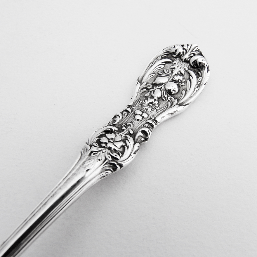 Francis I Infant Baby Feeding Spoon Sterling Silver Reed Barton 1950 No Mono
