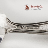 .Meadow Rose Baby Flatware Set Fork Spoon Sterling Silver Watson 1907