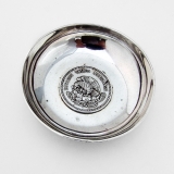 .Alfredo Ortega Coin Bowl Dish Sterling Silver Mexico