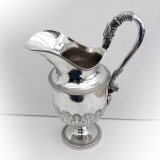 .First French Empire Water Pitcher Anthony Rasch Sterling Silver 1810