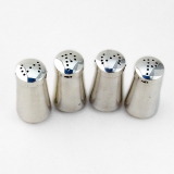 .Mexican Salt Pepper Shakers Two Pairs Sterling Silver Taxco