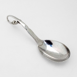 .Georg Jensen Number 21 Jam Spoon Curved Handle Sterling Silver 1915