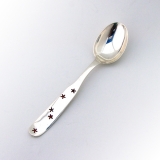 .Red Star Youth Spoon Michelsen Sterling Silver 1960 Denmark