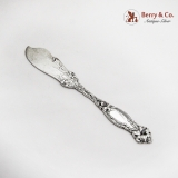 .Frontenac Large Master Butter Knife International Sterling Silver Pat 1903