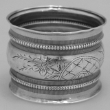 .Coin Silver Napkin Ring 1880